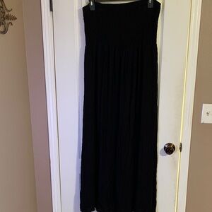 Old Navy Classic Black Maxi Dress